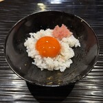 富小路 やま岸 - 玉子掛けご飯(その2)