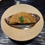 富小路 やま岸 -  焼き筍(ステーキ)、濃口タレ