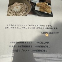 自家製粉石臼挽きうどん 青空blue 本店 - 