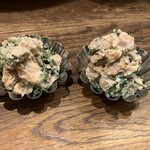 おばんざい あんこ - 春菊とくるみの白和え