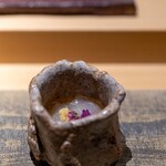 天ぷらあら木 - 2025.4 お口直し（のれそれ酢の物）