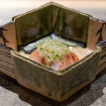 天ぷらあら木 - 2025.4 皮目を炙った北海道産メヌケ