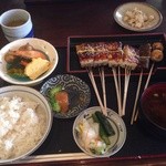 馬宿 - 田楽定食（930円）