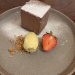 メゾン ブリュレ - ムースオショコラ　1人前