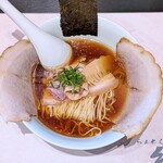 らぁめん 紬麦 - 淡麗チャーシュートッピング