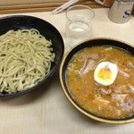 ラーメン二郎 - みそ付け麺（800円：麺少なめ）