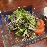 中華料理 ハルピン - クラゲの酢の物