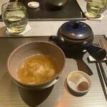 Cuisine SHINGO - ちりめん山椒ご飯  出汁茶漬け