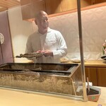 銀座 しのはら - 手巻き用の鰻