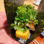 銀座 しのはら - 花山椒たっぷりの贅沢　どの食材より高いかも