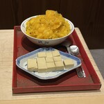 銀座 しのはら - フォアグラ最中の材料