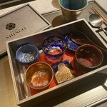 Cuisine SHINGO - 器も可愛いくて楽しい