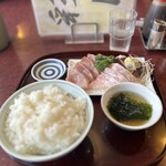 彩門 - お刺身定食