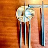 Restaurant & Bar THE KING GEORGE - テーブルセッティング。カッコ良い一式。