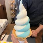 テラスカフェ一碧湖 - '25/04/11 一碧湖ソフト（税込480円）