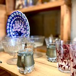 アリー コーヒー - 品々。