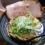 極麺 青二犀 - しょうゆらーめん６５０円(201408)