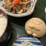 お食事処 孝ふく - 豚生姜焼き。