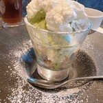 鉄板焼 摩天楼 - 食後のデザート。