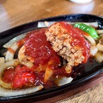 カタヤマ - ハンバーグ断面