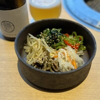 尾崎牛焼肉 銀座 ひむか - ナムル盛り合わせ