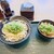 はなまるうどん - 料理写真:2025年４月　冷やかけ中とミニ牛丼