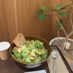 WithGreen 東急プラザ銀座店 - Sサイズレットチリチキンコブサラダ（胡瓜→玉葱）