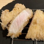 とんかつ そら - 断面が美しいでーす。