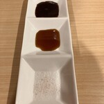 とんかつ そら - 3種類の食べ方が出来まーす。②