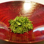 成生 - 花山椒、器は大阪カハラの森さん作！