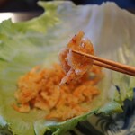 成生 - いくらでも食べれてしまう桜エビ（笑）