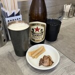 手打ち 蓮 - ビール