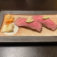 人形町今半 上野広小路店 - 肉寿司