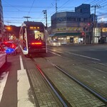 鳥丁 - 久しぶりの市電、Polaris初めて乗れて嬉しい♪