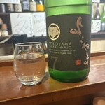 鳥丁 - 日本酒にチェンジ、辛口な「よこやま」