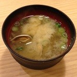 Marutomi Shokudou - あさりの味噌汁＠180円