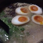 麺工房中々 - 煮玉子らー麺¥650