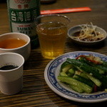 盛園絲瓜小籠湯包 - 20140223 台湾ビールと小菜