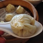 盛園絲瓜小籠湯包 - 20140223 上海小籠湯包