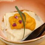 ツバメキッチン - 雲丹とトロ湯葉