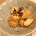 ツバメキッチン - 新じゃが素揚げアンチョビソース