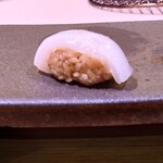 魚男 磨き - ヤリイカ