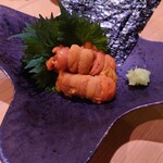 魚男 磨き - 雲丹のつまみ