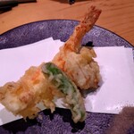 魚男 磨き - 海老の天婦羅