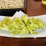 八洲 本店 - ふきのとう天ぷら　1000円