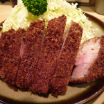 丸一 - 極上ロースかつ　ズームアップ