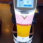 しゃぶ葉 - 猫型配膳ロボット！ありがとう！