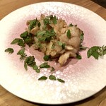 千ふく - 見島牛 ミノサンド