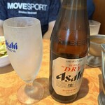 風見鶏 - 瓶ビールアサヒスーパードライ