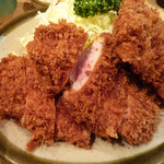 丸一 - ひれかつ定食　ズームアップ